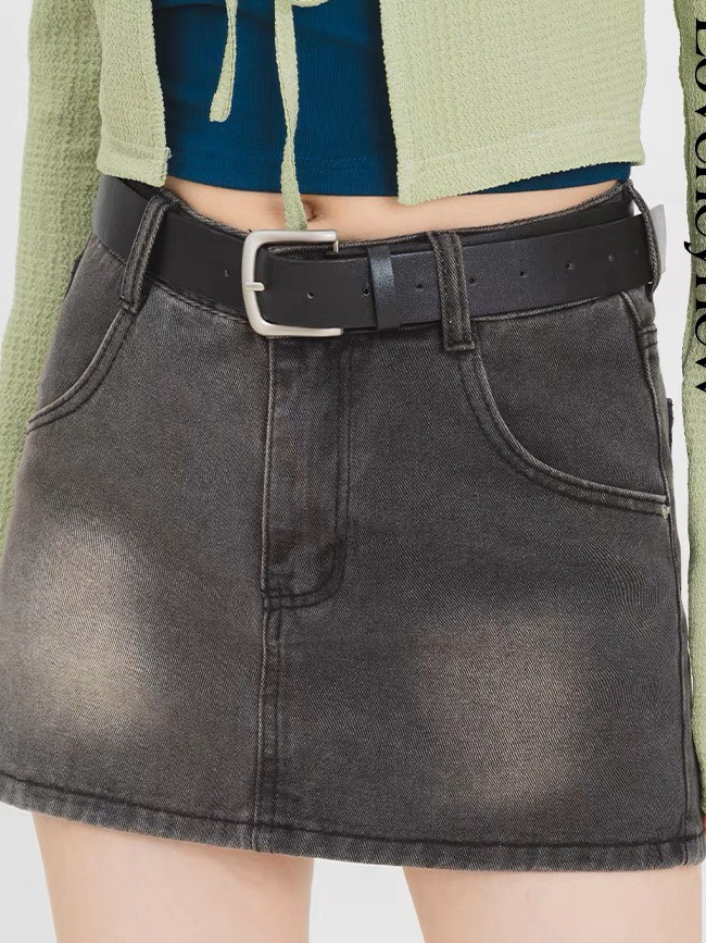 Chân Váy Denim Dáng Ngắn Basic 2 Màu Dễ Phối Đồ 2023 𝘽𝙮.𝘾𝙖𝙢𝙘𝙖𝙢