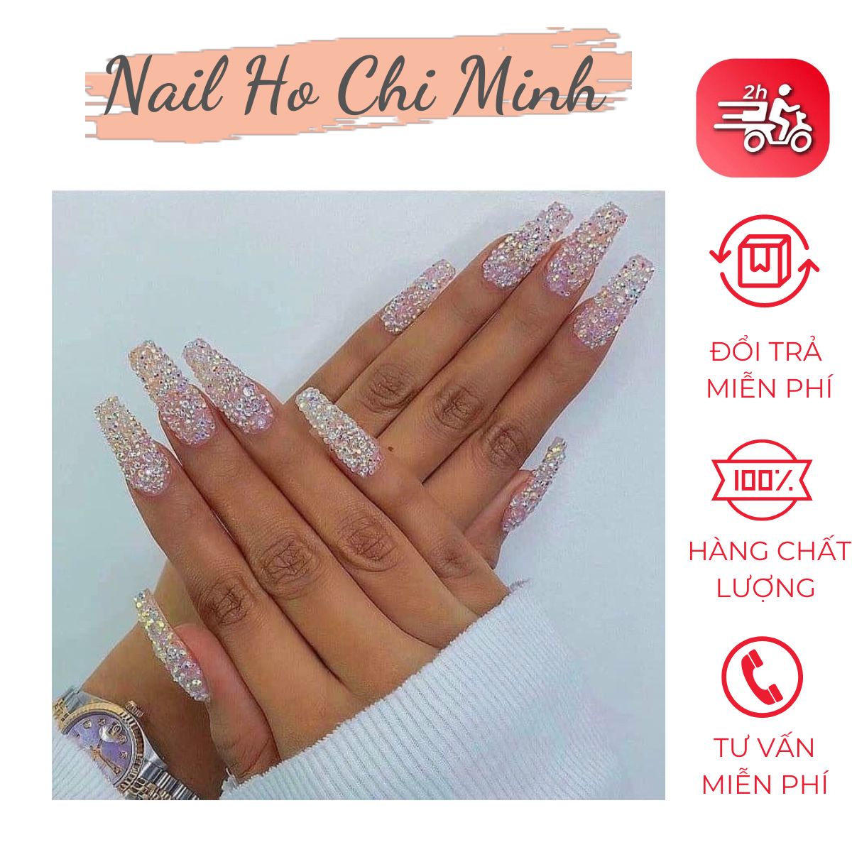 [HCM]Đá rắc siêu sáng