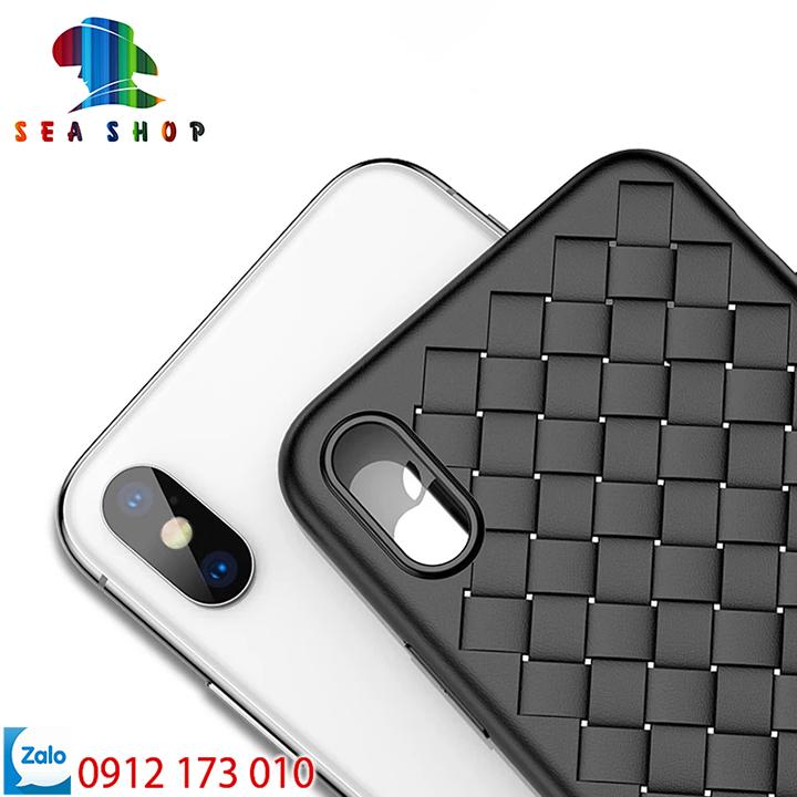 [TẶNG KÍNH CƯỜNG LỰC FULL MÀN] Ốp lưng iPhone NHỰA DẺO đan lưới tản nhiệt / Ốp lưng ip6s Plus, iPhone 7 Plus, iPhone 8 Plus / Case iPhone