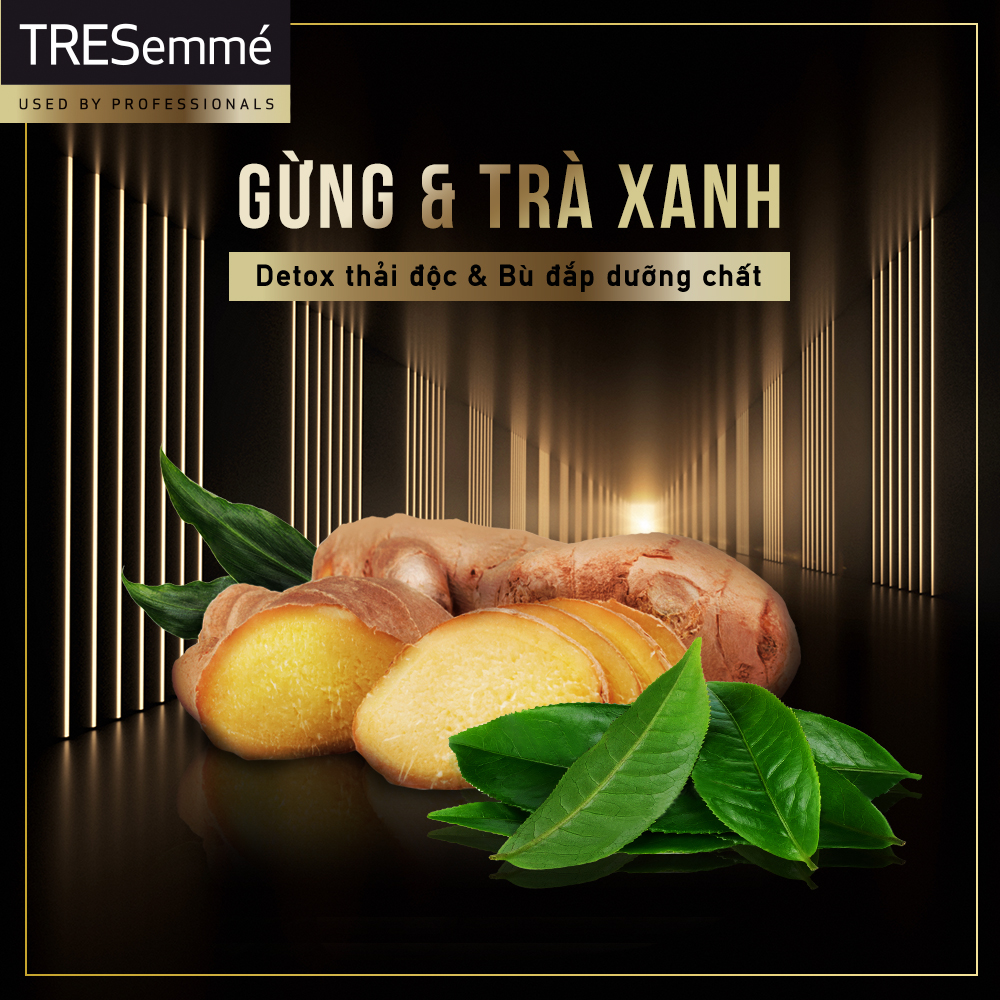 BỘ ĐÔI DẦU GỘI XẢ TRESEMME - Đỏ Keratin Smooth - 650ml