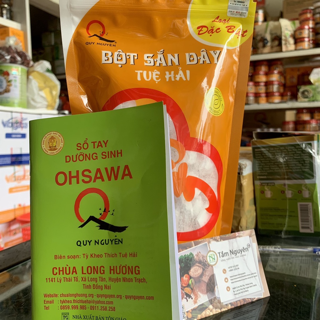Combo Sổ tay + Bột Sắn Dây Quy Nguyên 500g