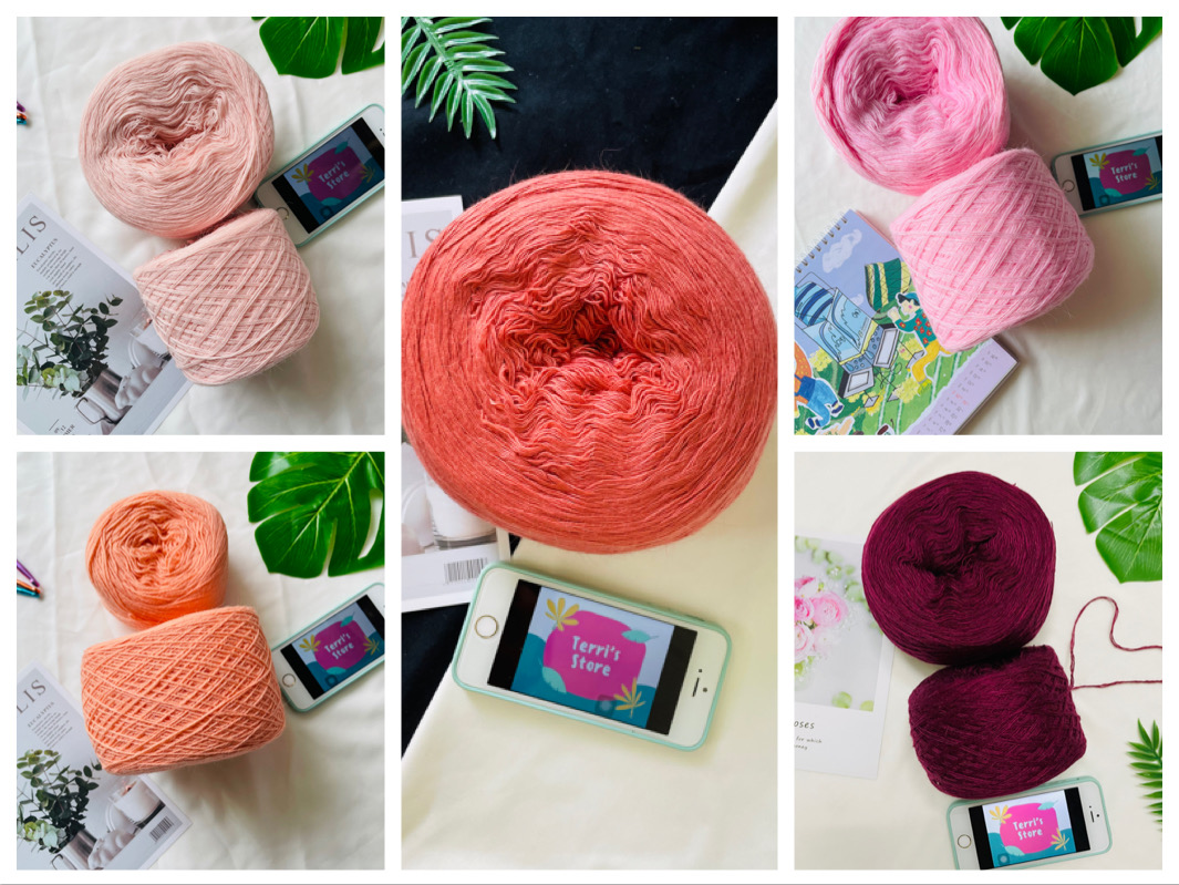 Yarn - Rabbit Fur Yarn (Angora Wool) - Yarn for Knitting 3 Pieces - Knitting and Crocheting Warm Autumn and Winter Items (Terri Store)