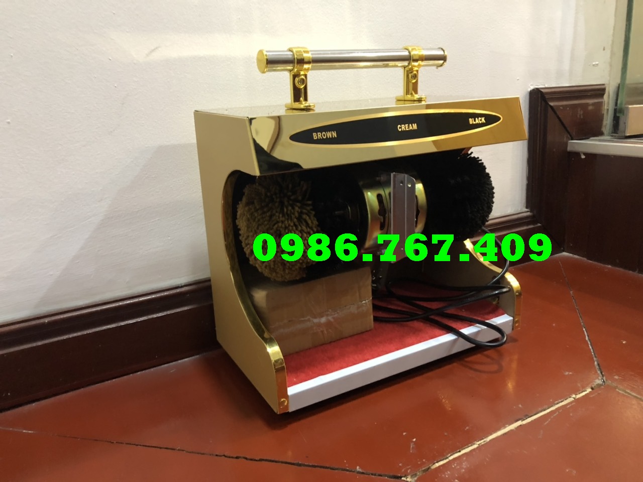 Máy đánh giày G4 siêu sạch tặng kèm 1 lọ xi bóng