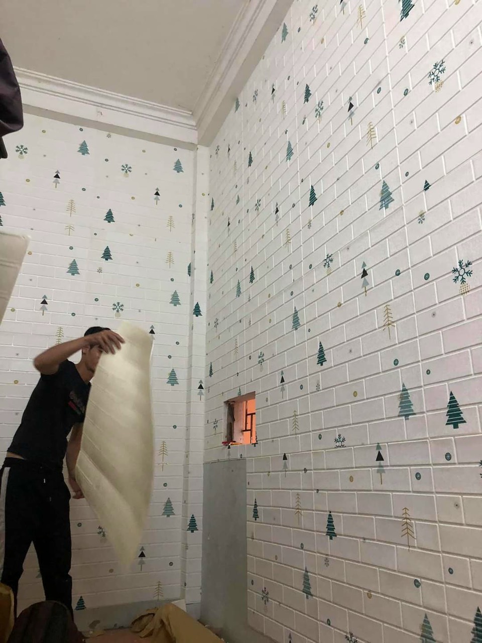 Xốp Dán Tường Trẻ Em Cao Cấp Cách Âm Cách Nhiệt