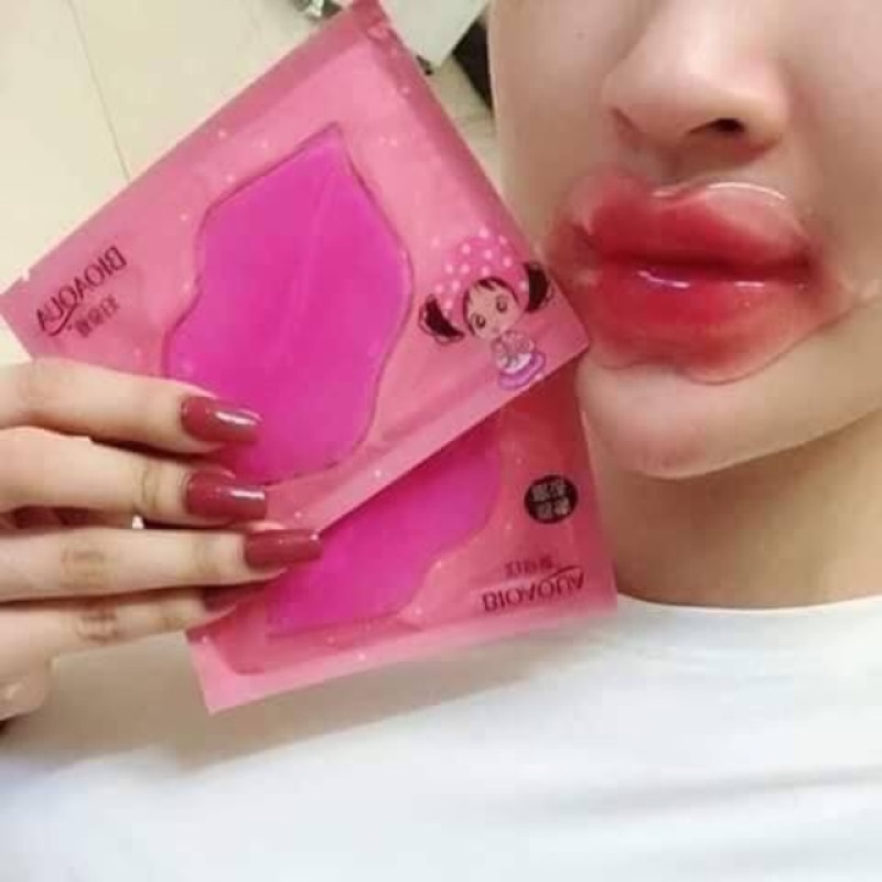 COMBO 2 Miếng Mặt Nạ Môi Bioaqua - Mask Nội Địa Trung