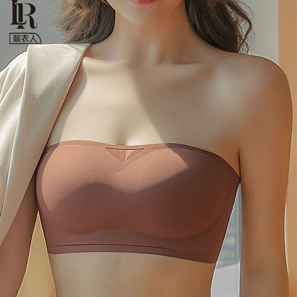 HOÀN TIỀN 15% - Áo lót quây CHỐNG TỤT chất su đúc Áo ngực không dây Áo bra không dây nâng ngực không gọng hàng cao cấp 401