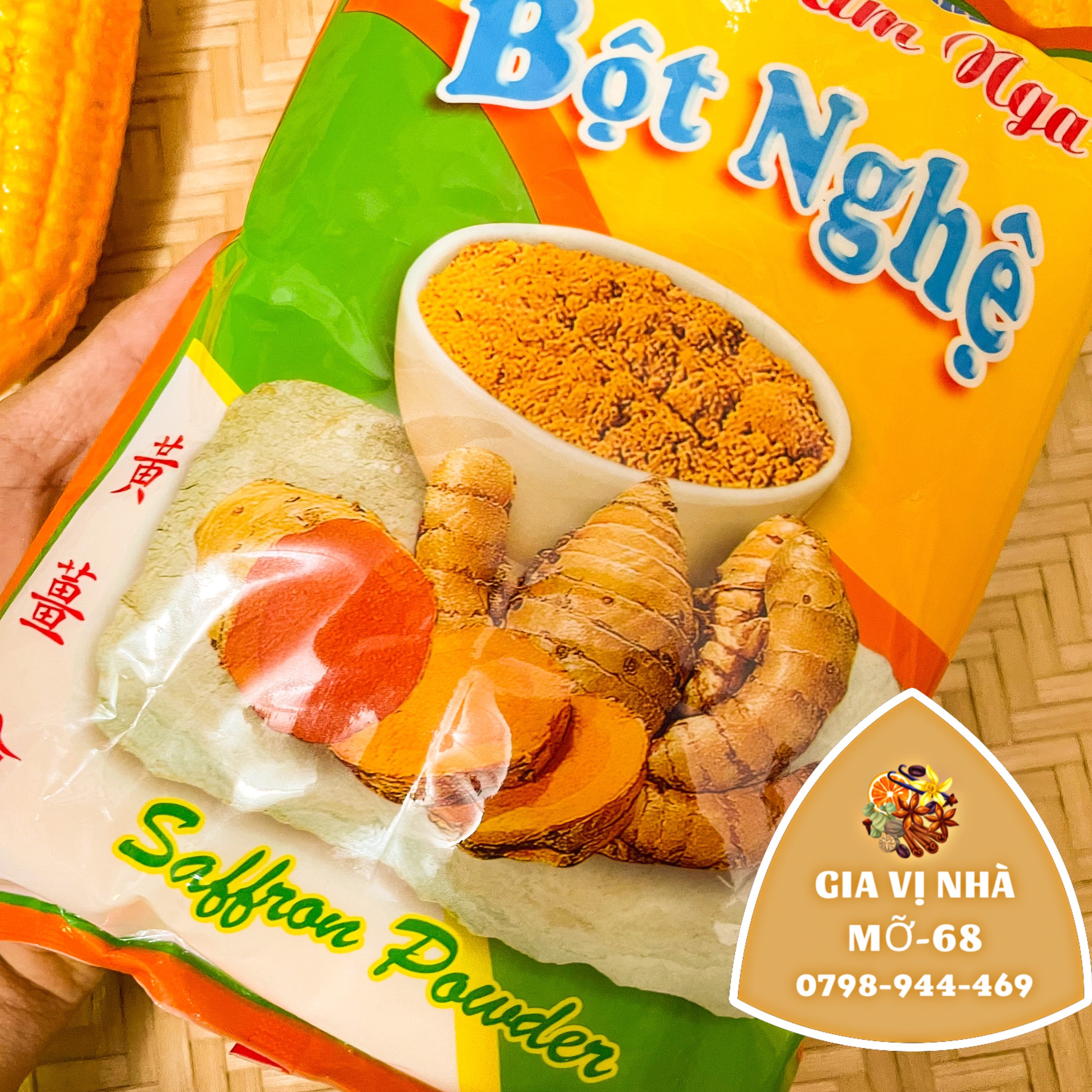 BỘT NGHỆ KIM NGA - 500GR
