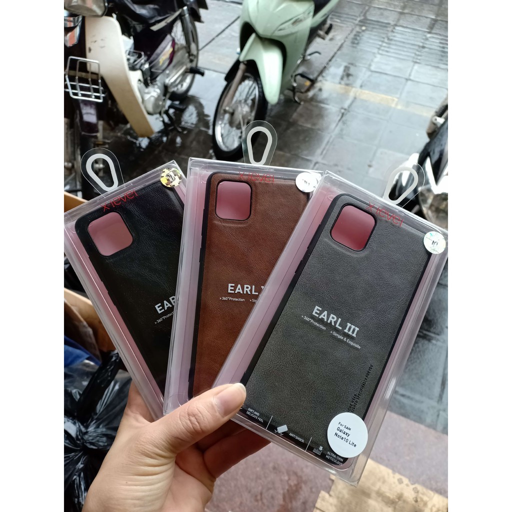Ốp lưng x-level da tpu cho samsung galaxy note 10 lite viền dẻo chống sốc