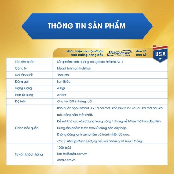 SỮA ENFAMIL A 830G - CBA-ENF-03