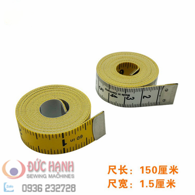THƯỚC DÂY MAY LOẠI TỐT - GERMANY QUALITY: BẢN LỚN 15MM
