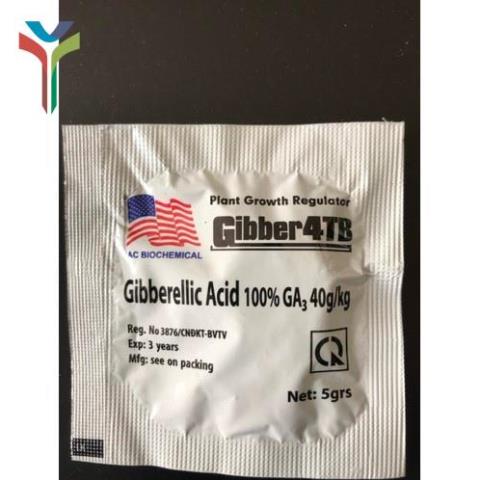 Phân bón lá cao cấp gibber 4tb ga3 dạng viên sủi 5gram hàng chính hãng