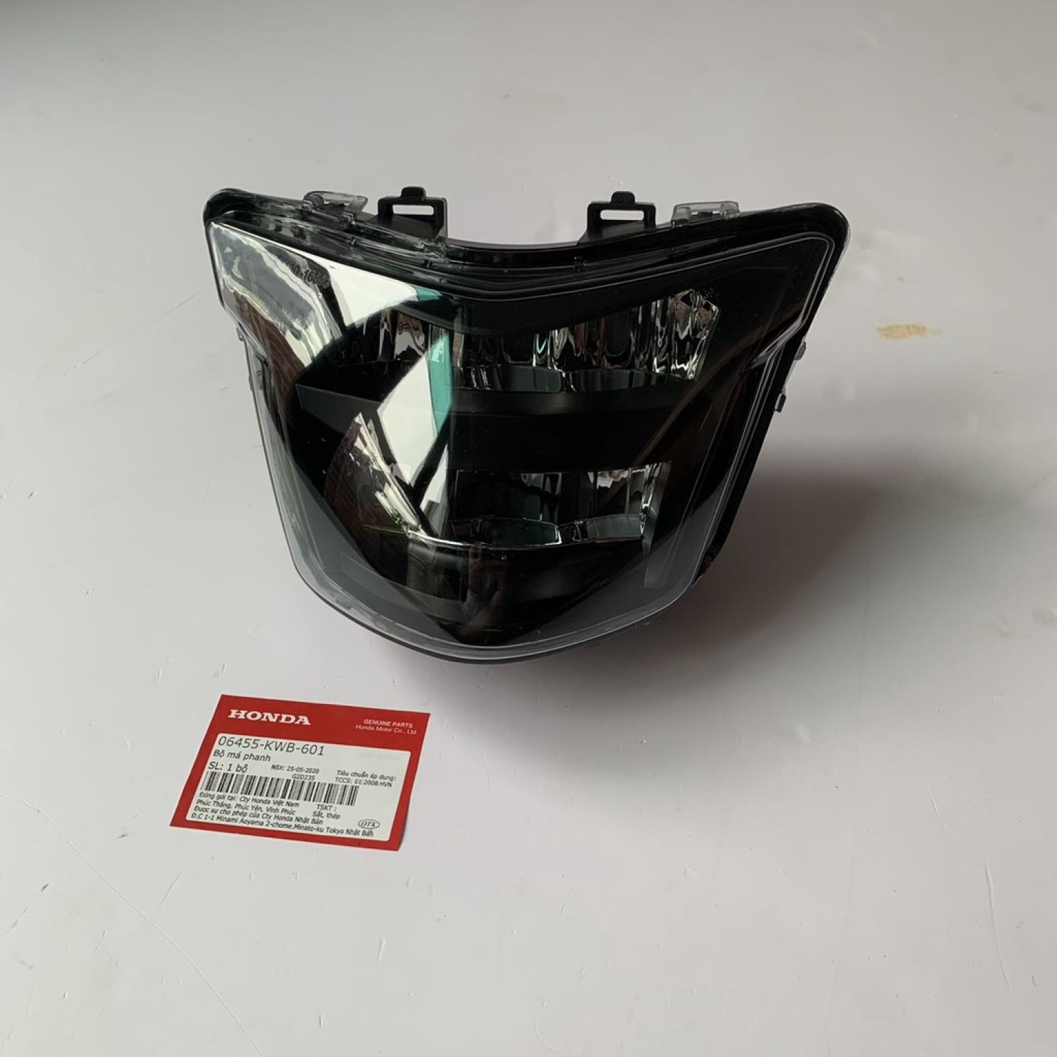 Pha đèn led 2 tầng Ex150 - Exciter 150 cao cấp [ bản sporty đen khoi']