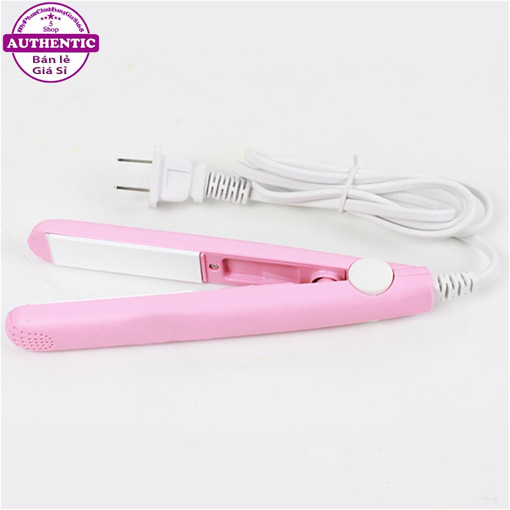 Máy Duỗi Tóc Mini Du Lịch Màu Hồng