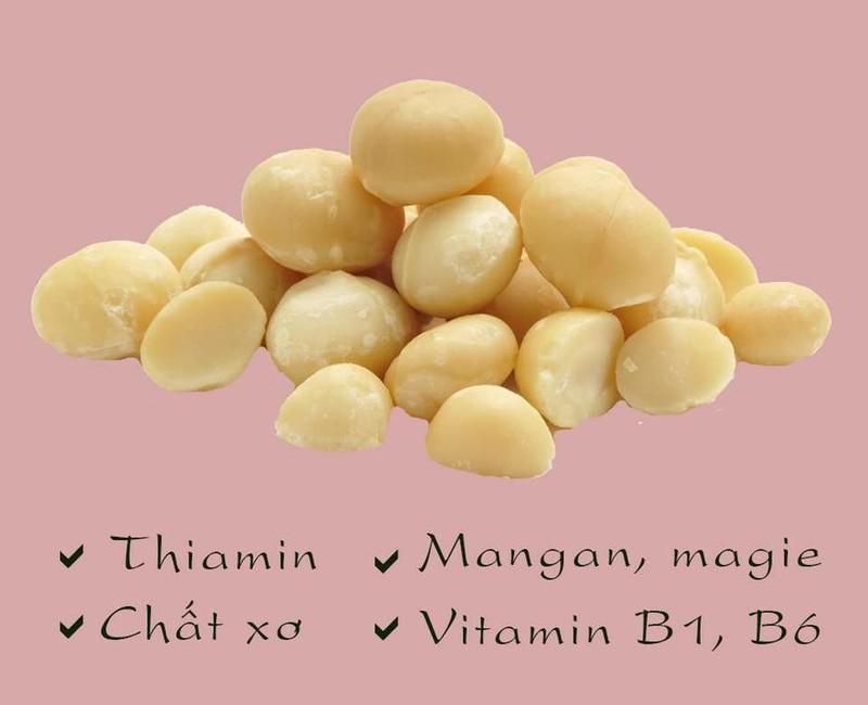 [HCM]Nhân hạt Macca Úc (500gr) - Hạt Macca tách vỏ
