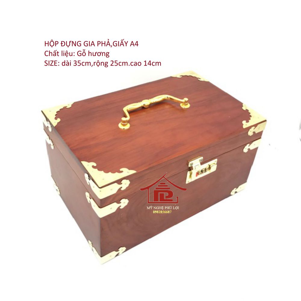 Hộp đựng gia phả,giấy A4