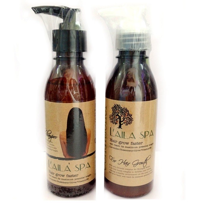 Dầu gội và dầu xả kích thích mọc tóc laila spa - dgx laila
