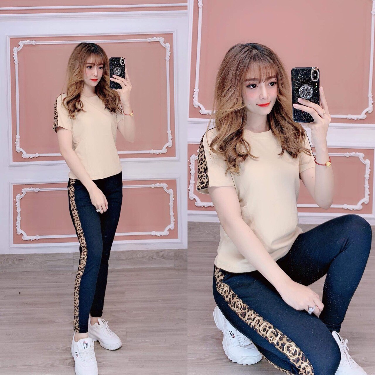 SET BỘ ĐỒ THUN COTTON NỮ TÍNH HÀNG CAO CẤP
