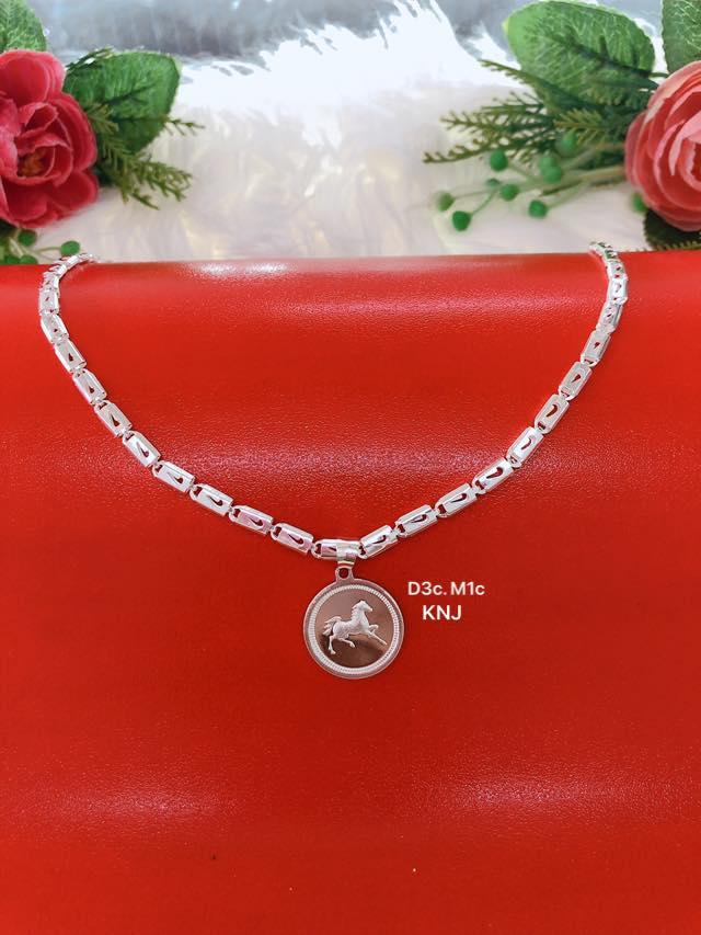 1 Mặt dây chuyền hình 12 con giáp bằng bạc (Chỉ bán mặt)