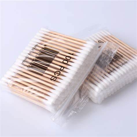 Combo 25 gói tăm bông (mỗi gói 100 Chiếc) Bằng Gỗ Tre
