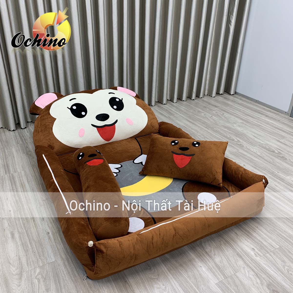 ( FREESHIP) Nệm thú bông cho bé Hàng Handmade cao cấp size 1m6-1m1 (Ảnh thật shop chụp)