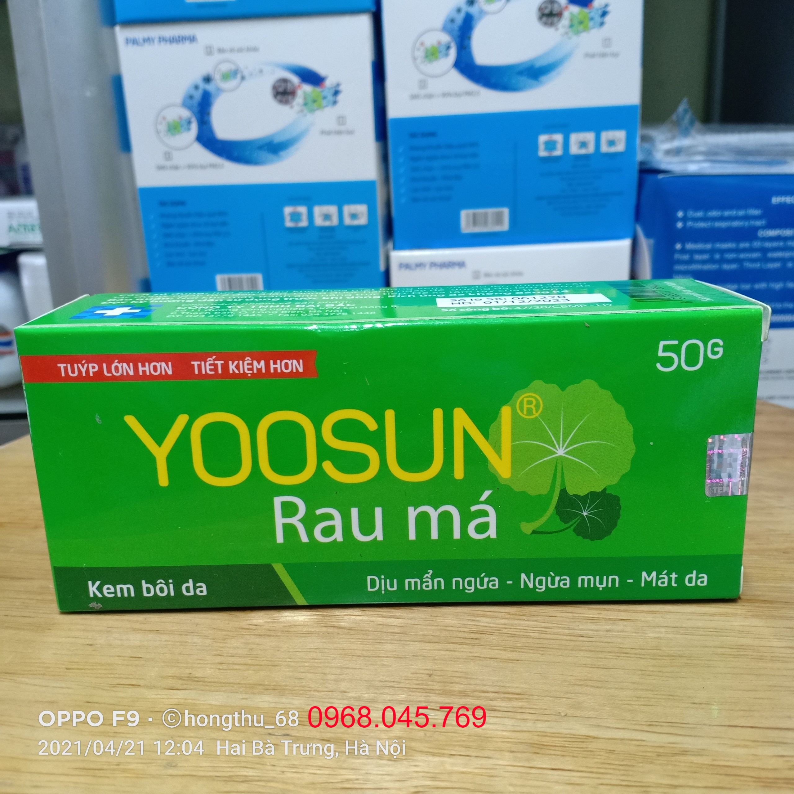 KEM YOOSUN RAU MÁ ngừa mụn - mát da (tuýp lớn hơn - tiết kiệm hơn)