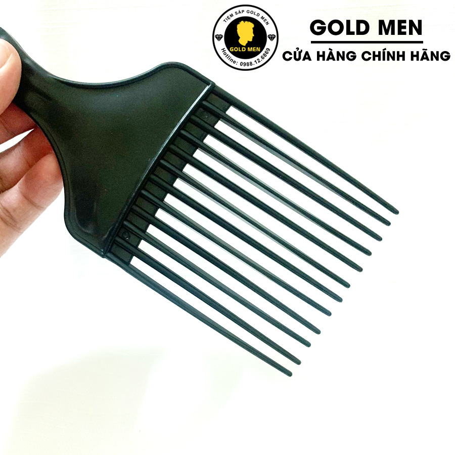 Lược Afro Pick tạo lọn tóc đan xen, texture