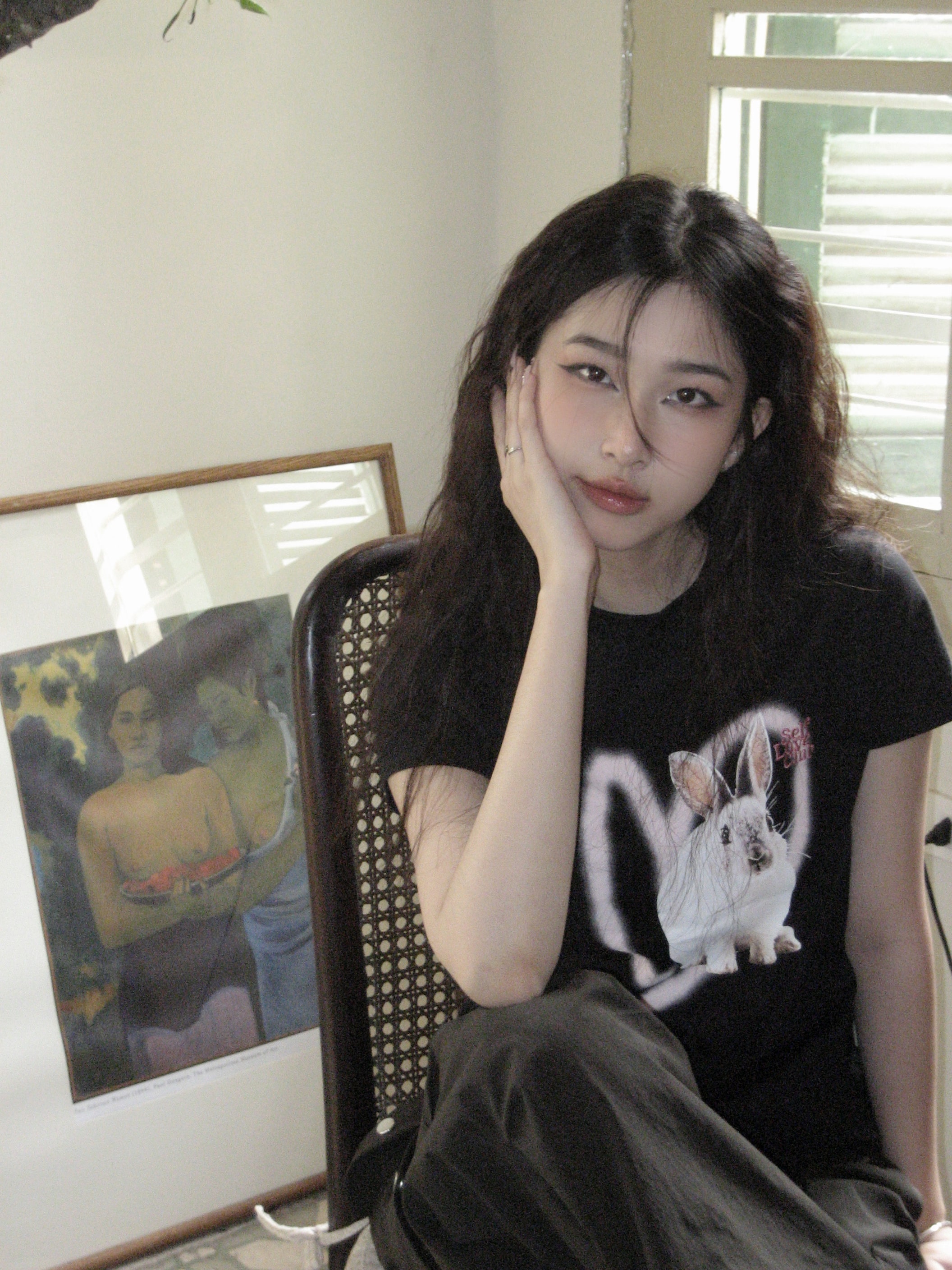 Áo thun babytee SLC "Bunny Heart"