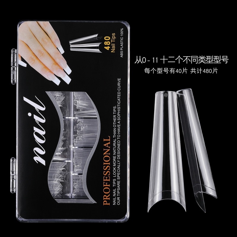 móng nối thang hộp 500 móng 💅