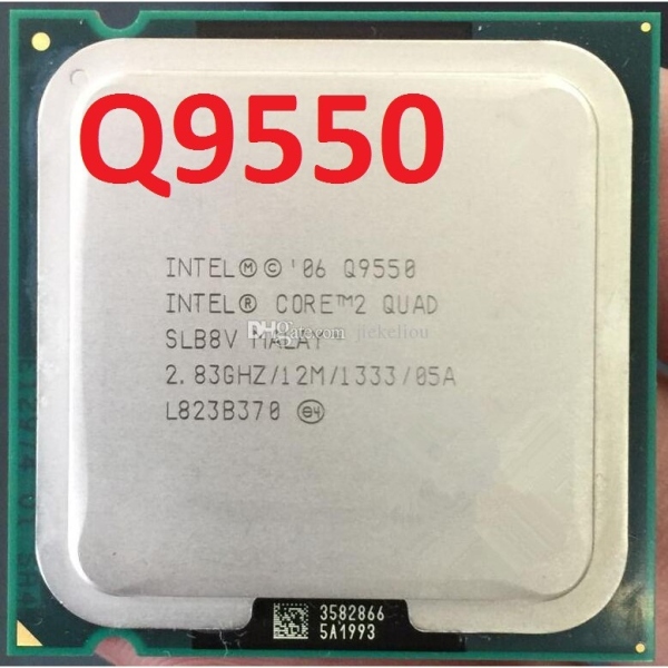 ✢☇✎  CPU Q9550  quad core Q9550 2.83ghz/12MB chip Q95xx tản nhiệt 8 ống đồng