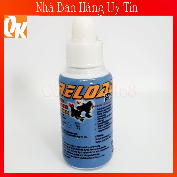 Reload Plus 15ml  Tăng Lực Gà Đá-Chống Rớt Bo Khi Vận Chuyển-Cung Cấp Năng Lượng Cho Chiến Kê
