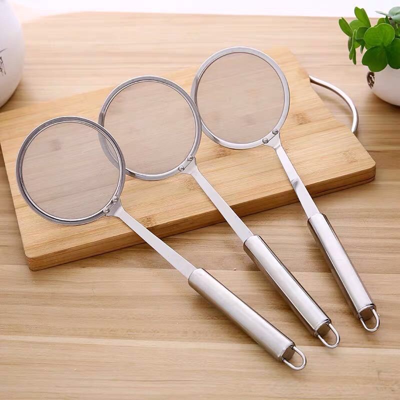 dụng cụ vớt thức ăn, muôi hớt bọt,vá vớt đồ chiên rán