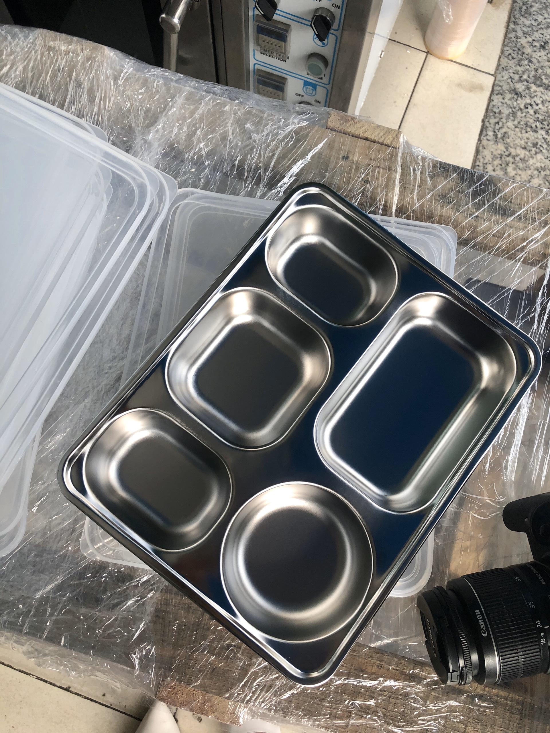 KHAY CƠM INOX 5 NGĂN