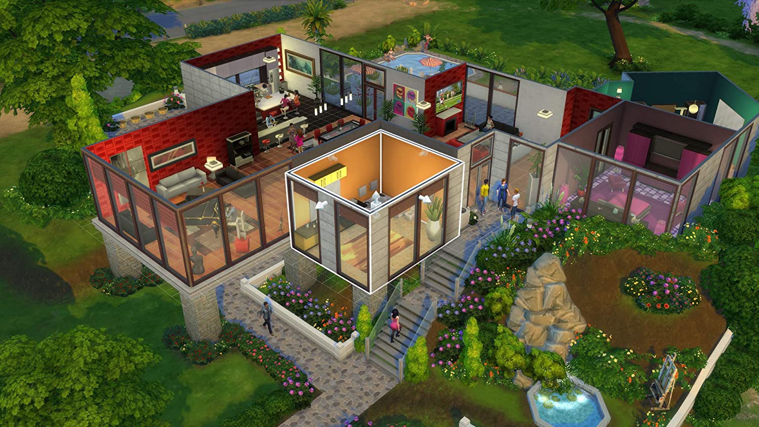 Đĩa Game PS4 - The Sims 4 Plus Island Living Bundle Hệ US