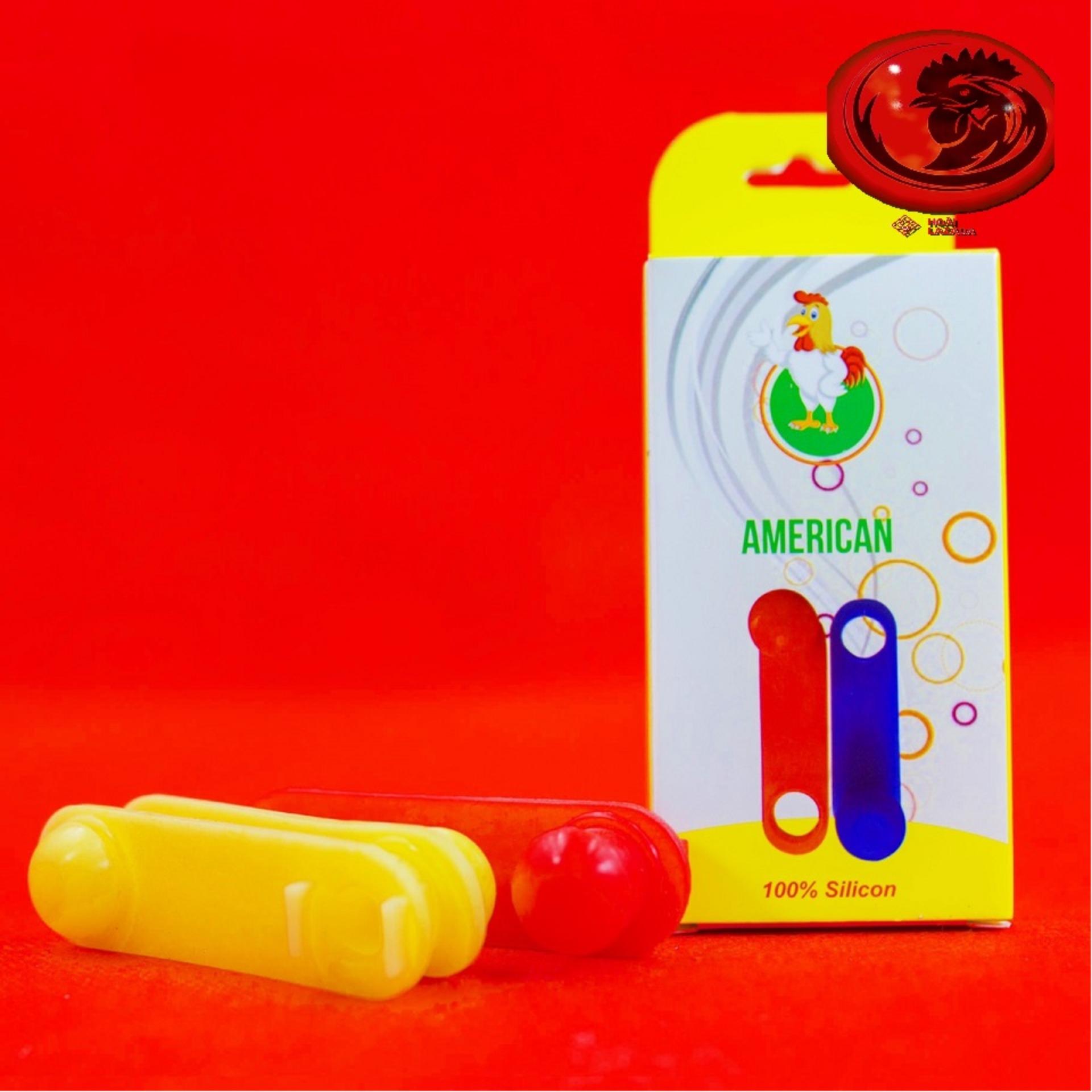 COMBO 2 BỘ Bịch cựa cao su cho gà lông