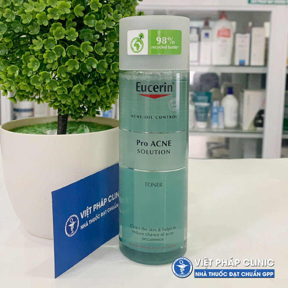 Nước Hoa Hồng Cho Da Dầu - Mụn Eucerin Pro ACNE Solution