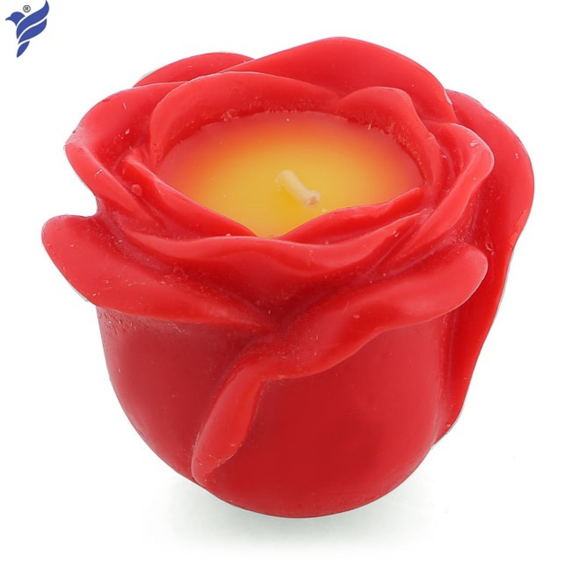 Nến thơm hoa hồng MIC5258 (Đỏ)
