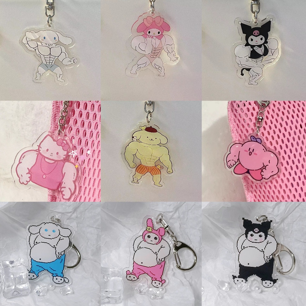 Móc khóa hình mèo dễ thương, đáng yêu