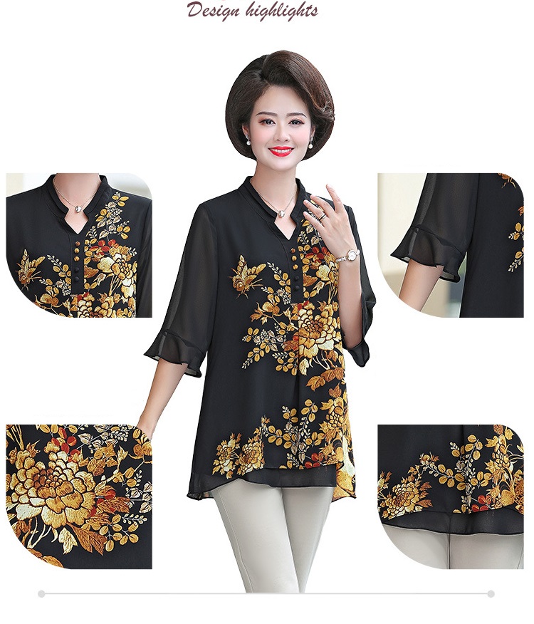 Bộ quần áo trung niên cao cấp B158