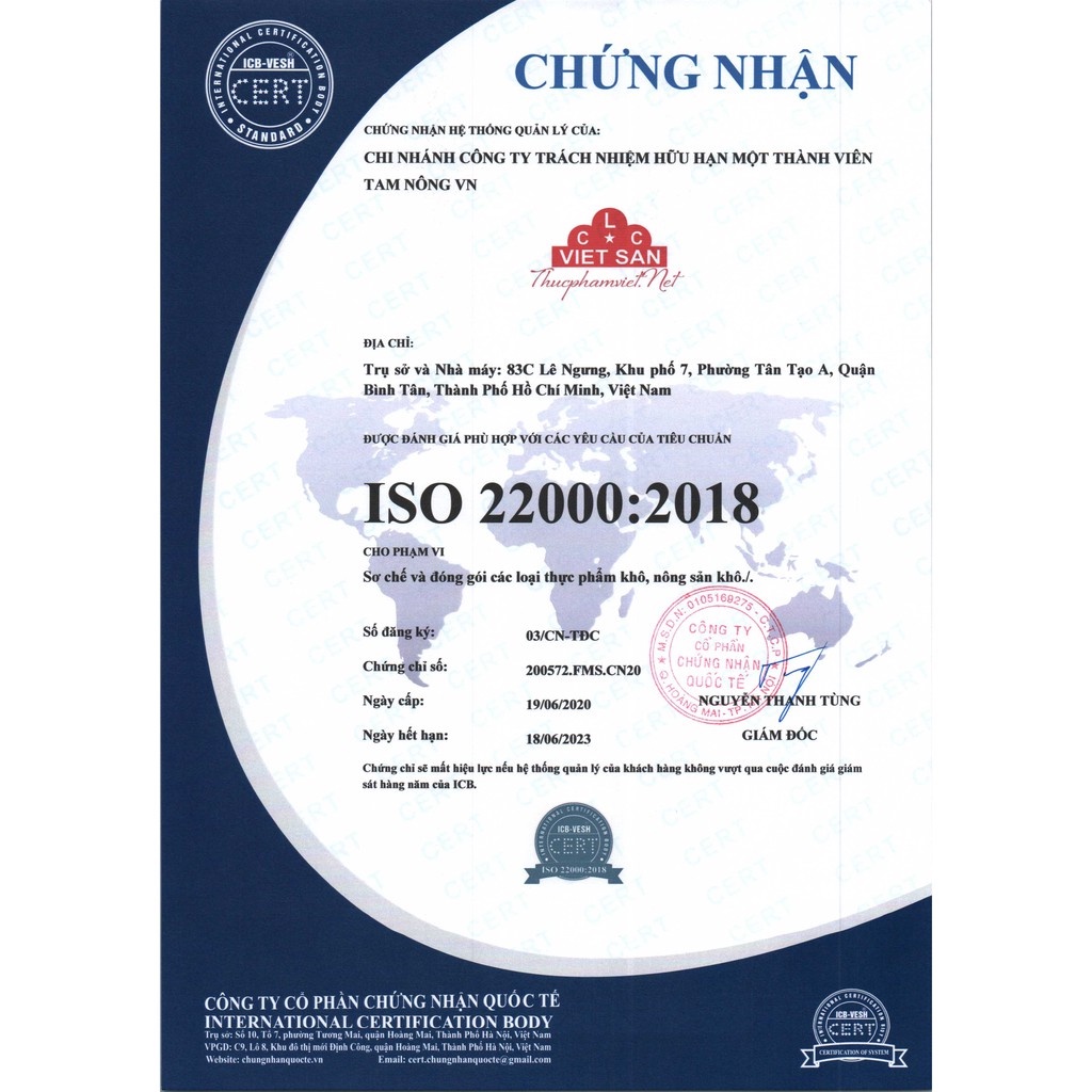 Bột Thính Gạo Việt San 100g