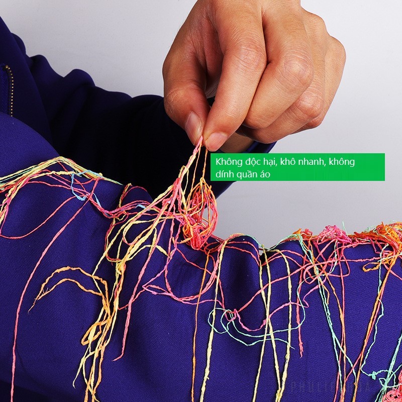 [HCM]Bình xịt dây sợi màu Crazy String Happy
