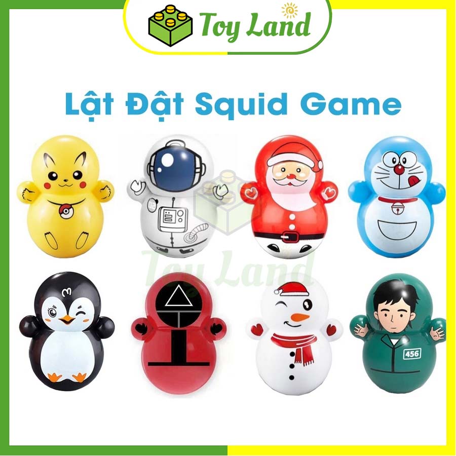Đồ Chơi Lật Đật Mini Doraemon Phi Hành Gia Hello Kitty Cho Bé Cute Dễ Thương