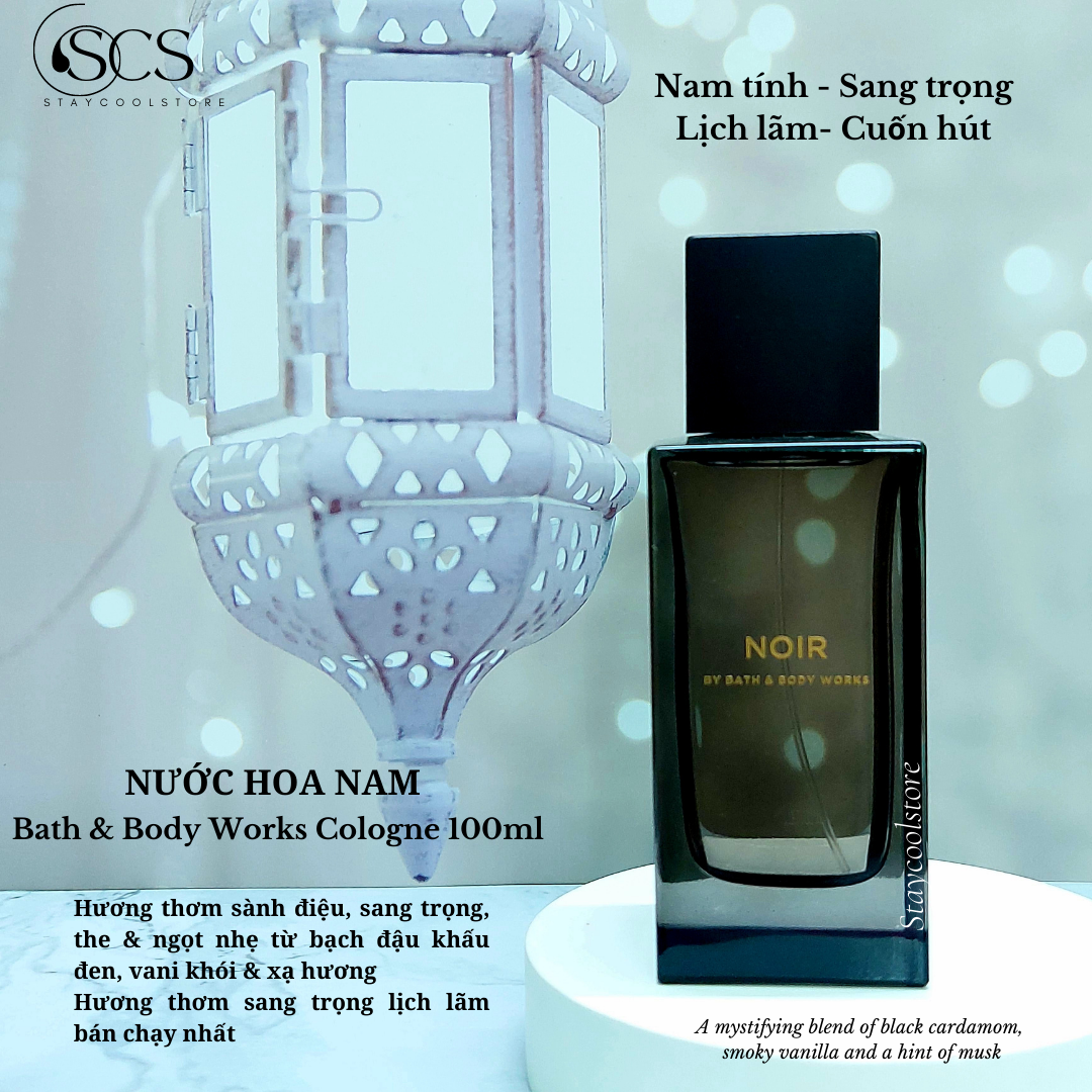 [Bill Mỹ- Đủ Mùi] Nước hoa nam giới Bath & Body Works Eau De Cologne 100ml