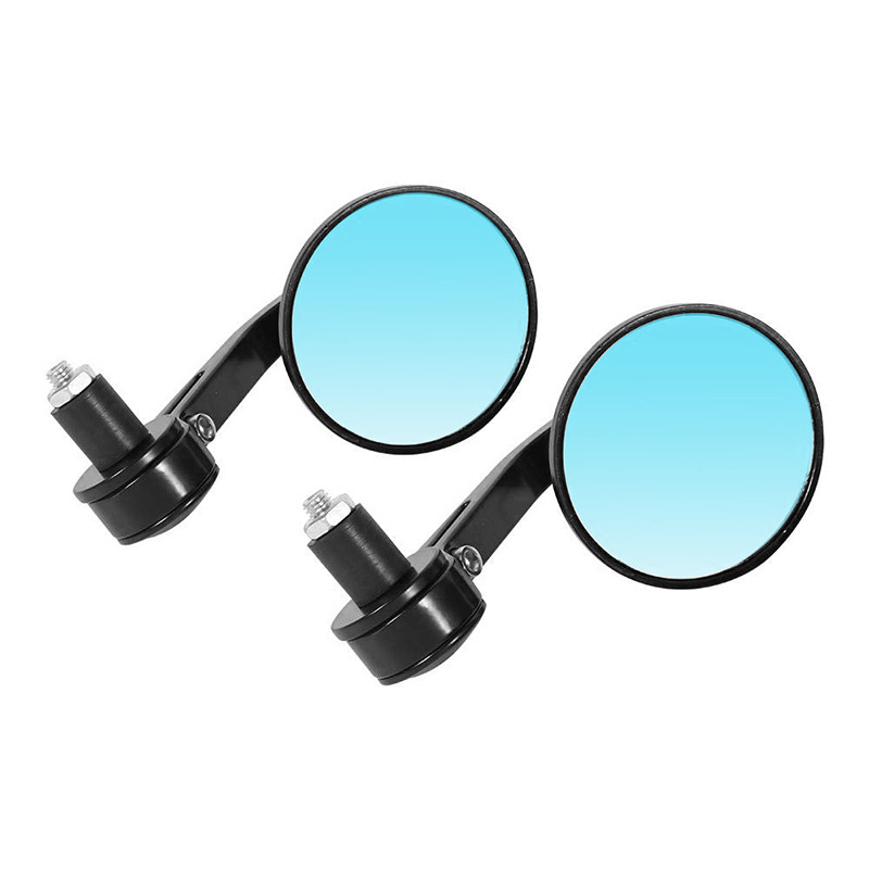 Bộ 2 gương tròn lắp gù tay lái ghi đông xe máy 22mm
