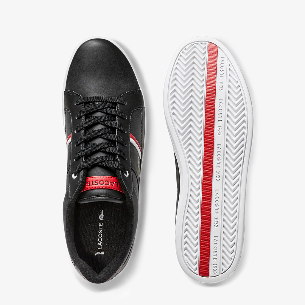 [FreeshipMAX] Giày Lacoste Europa 120 – Đen-Trắng