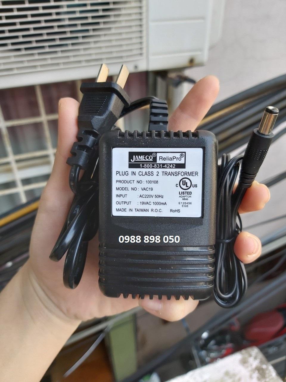 Adapter xoay chiều AC 220V Ra AC 19V 1000ma