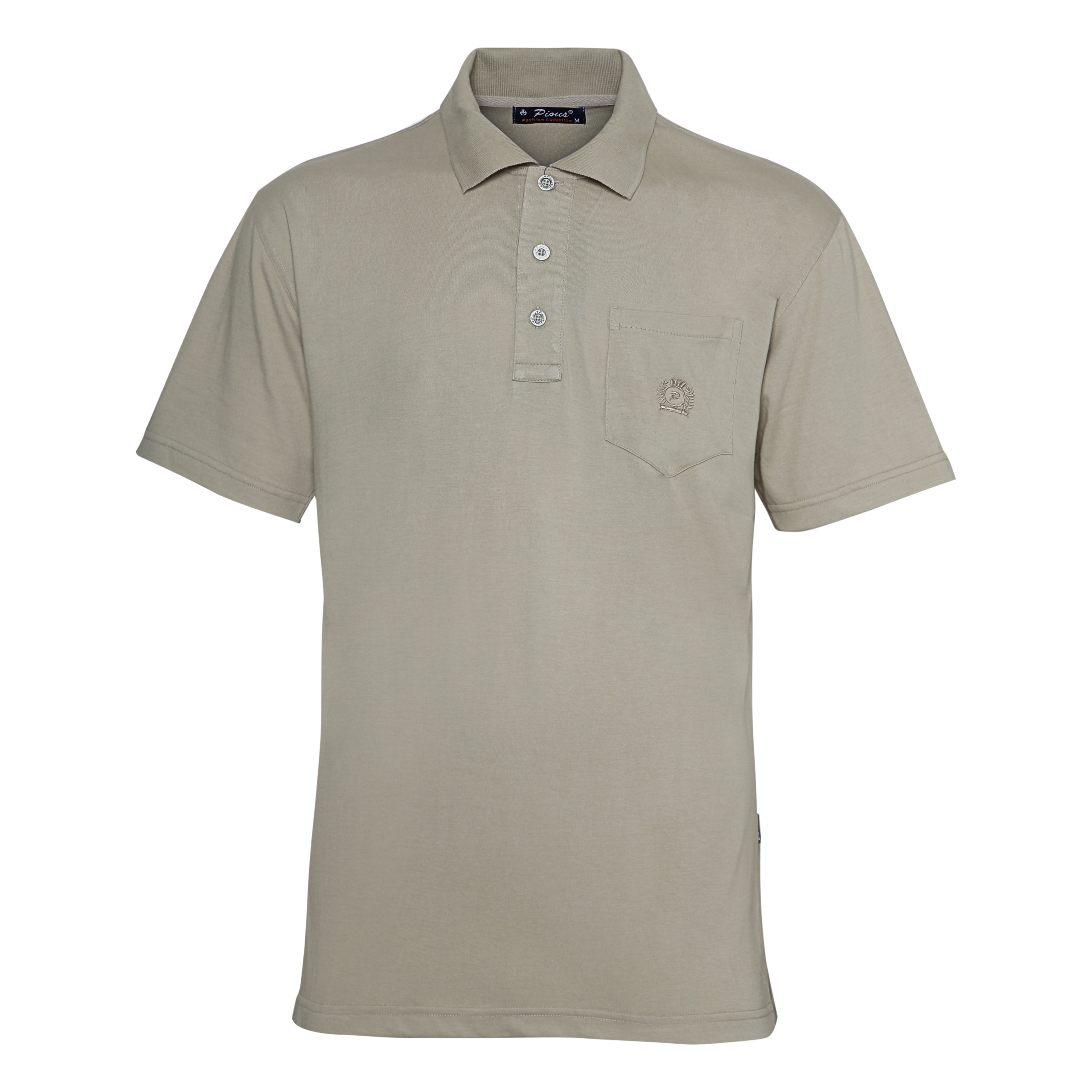 ÁO THUN NAM CỔ BẺ CÓ TÚI NT M-XL