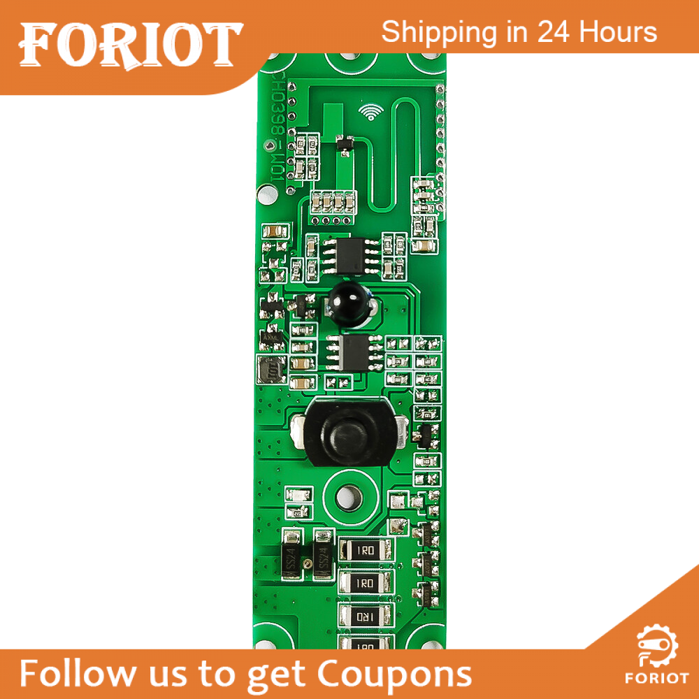 Foriot Original Foriot 3.2V3.7V light control + radar human body induction solar light circuit board solar LED driver board with remote control