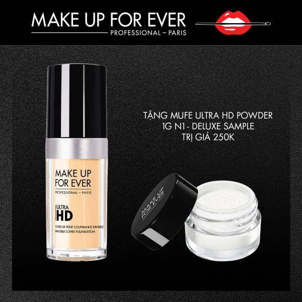 MAKE UP FOR EVER - Ultra Hd Foundation 30Ml cao cấp