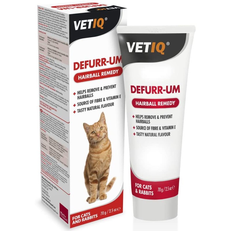 Thuốc Hỗ Trợ Búi Lông Cho Mèo M&C Defurr Um (Hairball Remedy) 70G (2.5Oz)