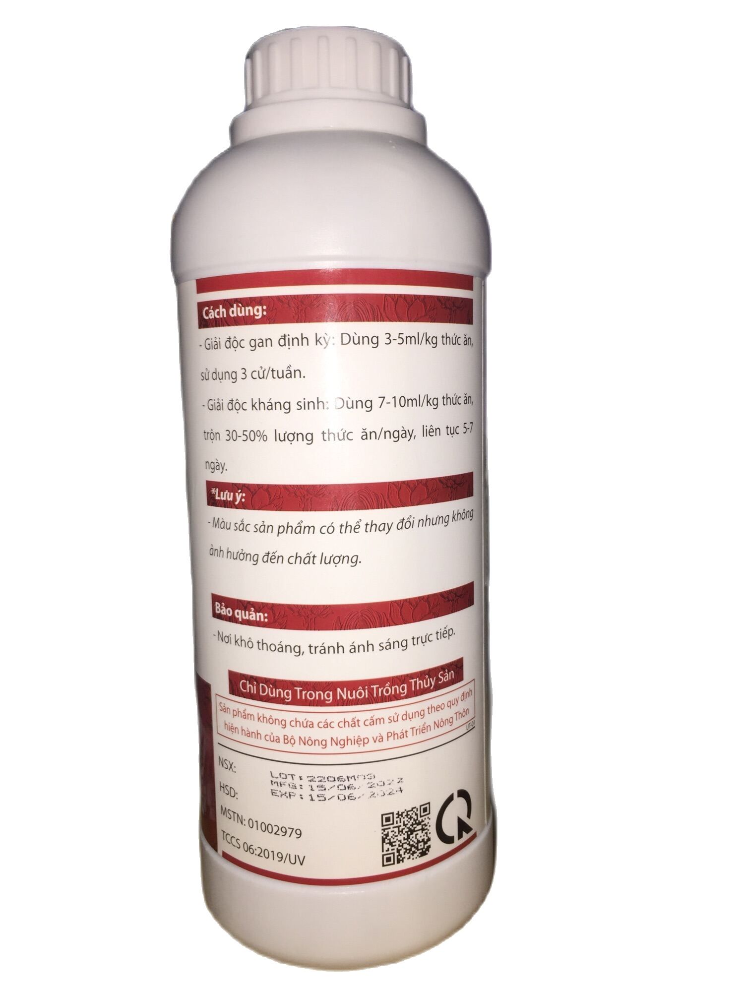 Hepatic plus ( giải độc gan cho tôm chai 1 lít)